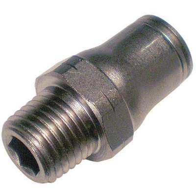 Male Connector,Tube 1/4 In,