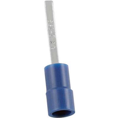Pin Terminal,Blue,Butted,16-14,