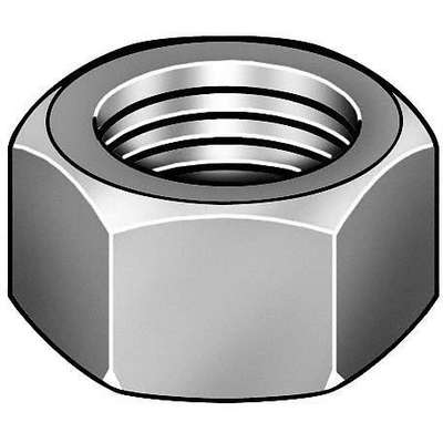 3/4-16 Hex Nut Stainless Steel Grade 18-8 Full Finished Qty 10 