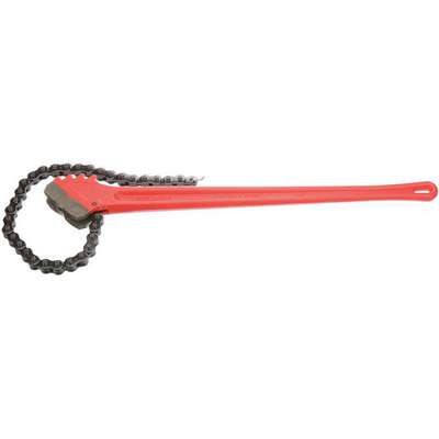 Pipe Wrench Ratchet Chain Wrench 36 in Handle with 30" Chain up to 7.5" Pipe 