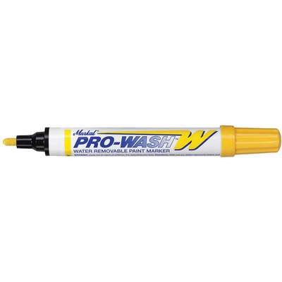 917618-2 Markal Removable Paint Marker, Paint-Based, Yellows Color Family,  Medium Tip, 1 EA