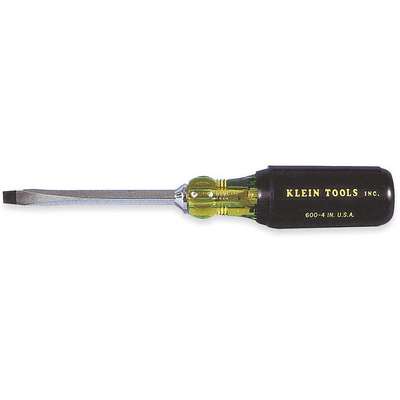 Screwdriver,Slotted,1/4x4 In,