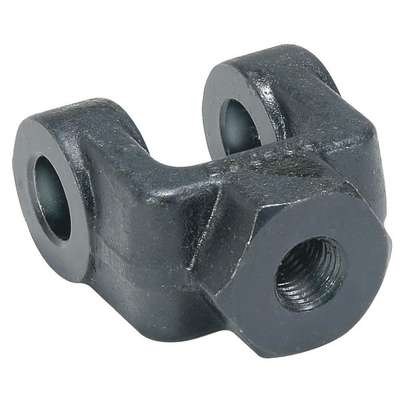 evis 38×35 Rod End Replacement Clevis, 1 1/8-12 UNF thread, 1 Pin, with pin