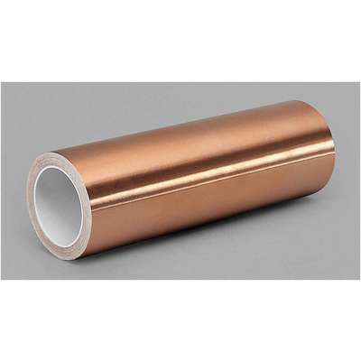 3M Conductive Electrical Tape: Gen Purpose Foil, 3M™, 1125, 4 in x 18 ft,  3.5 mil Tape Thick, Copper