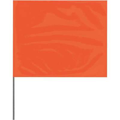 Marking Flag,Orange,Blank,Pvc,