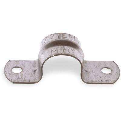 Strap,Two Hole,Emt 1/2 In,Pk250