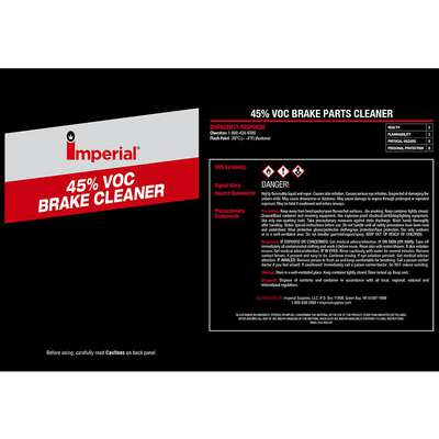 Imp Brake Part Clnr Label 45%