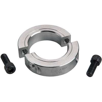 Shaft Collar,Clamp,2Pc,1 In,