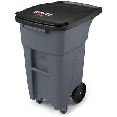 Trash Can,Free-Standing,Roll