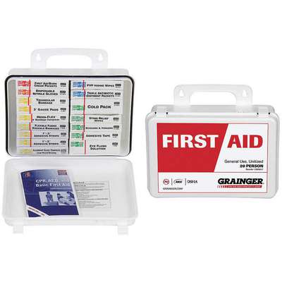 First Aid Kit,Unitized,102Pcs,