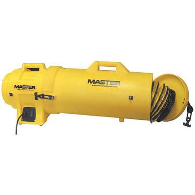 Confined Space Fan,Yellow,13" H
