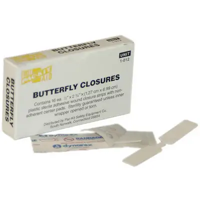 Butterfly Closure,White,