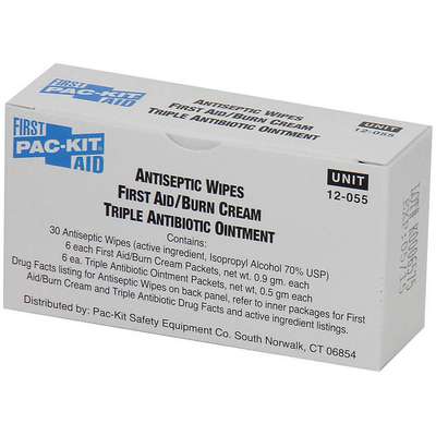 Antiseptic Wipes,Assorted,PK42