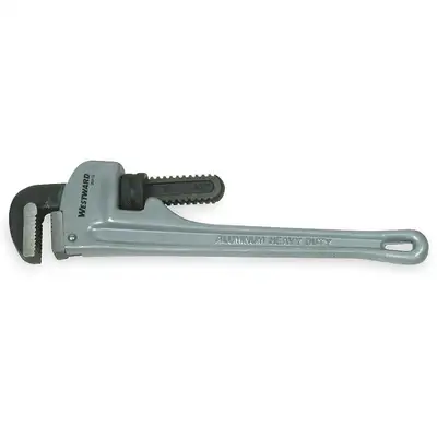 Straight Pipe Wrench,Aluminum,