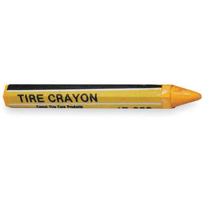 Tire Lettering Crayon, Yellow