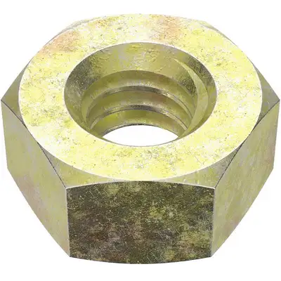 1/4-20 Finished Hex Nuts Grade 8 Yellow Zinc 250 Pieces 