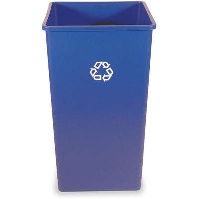 Recycling Container,50 Gal,Blue