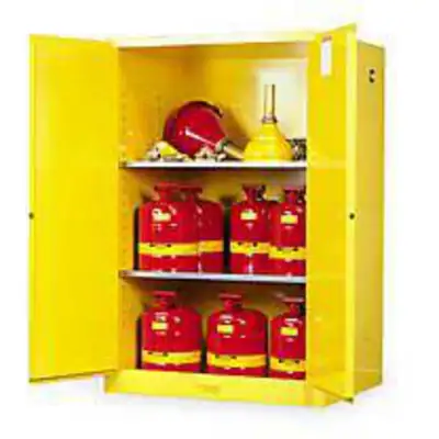 Safety Cabinet,Manual,2 Door,90 Gal