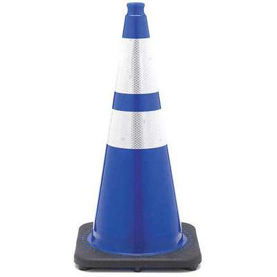 Traffic Cone,7 Lb.,Blue Cone