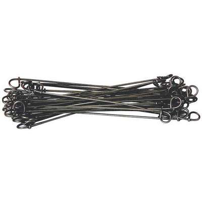 923576-3 Double Loop Ties, 16 ga., Black Annealed Wire, 0.0625