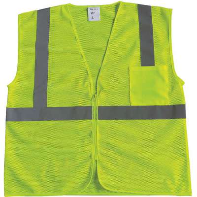 U-Block Vest, Class2 Yellow/3X