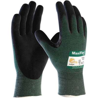 Cut Resistant Gloves,Green,XL