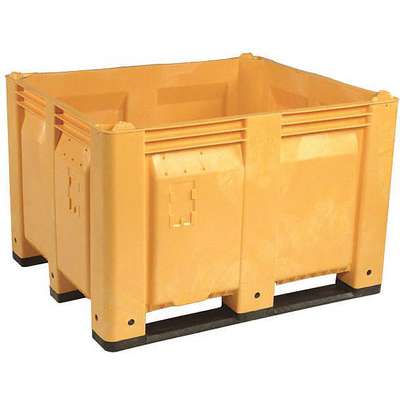 Bulk Container,Yellow,45in.L