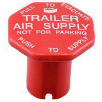 Trailer Air Supply Knob, 5/8"