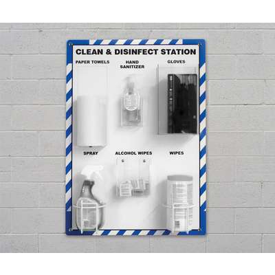 Clean &amp; Disnfct Station 32X24"