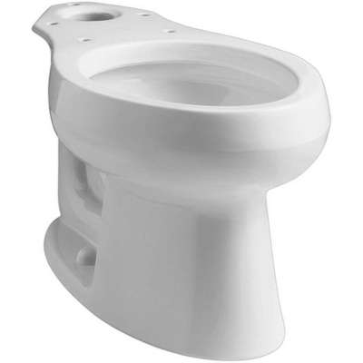 Toilet Bowl,White,14-1/2 In