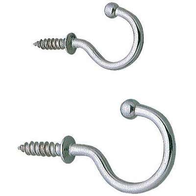 Wire Hook,Load Rated,304 SS,Pk