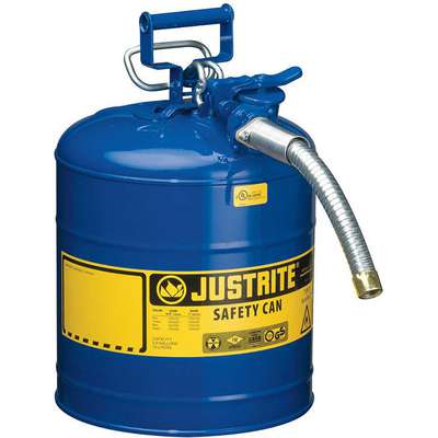 Safety Can,Type 2,5 Gallon,Blue