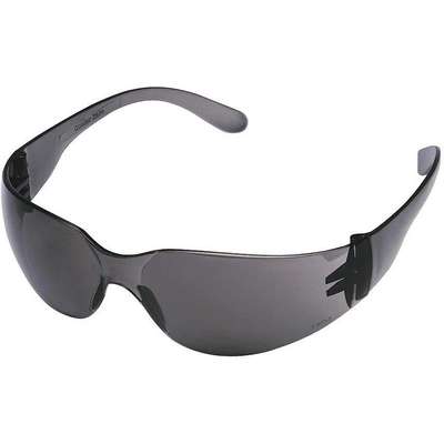 Wraparound Condor Gray Safety Glasses Scratch-Resistant Anti-Fog 