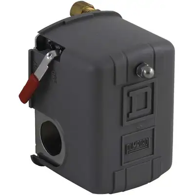 1 Port Type: INC Air Compressor Pressure Switch; Range: 60 to 232 psi CONDOR USA Port 3/8 FNPT 