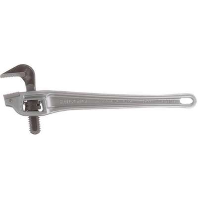 Offset Pipe Wrench,Aluminum,18