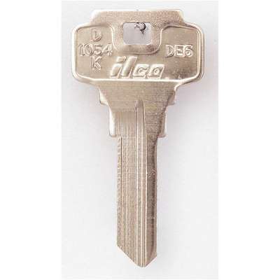 Key Blank,Brass,Type DE6,5 Pin,