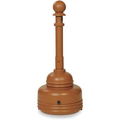 Receptacle,Smoking,5Qt,Brown,37 3/4 In H