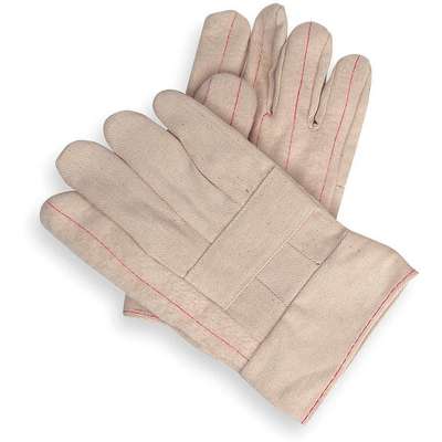 Hot Mill Gloves,White,Men's L,