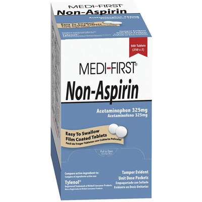 Non-Aspirin,Tablet,325mg,PK100