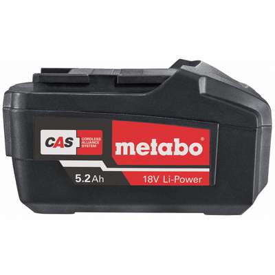 931032-6 Metabo Li-Power Battery, Li-Ion, For Use With Metabo 18V