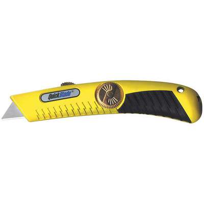 Utility Knife,Retractable,6-3/