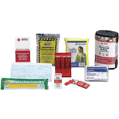 First Aid Kit,Plastic,25 Pieces