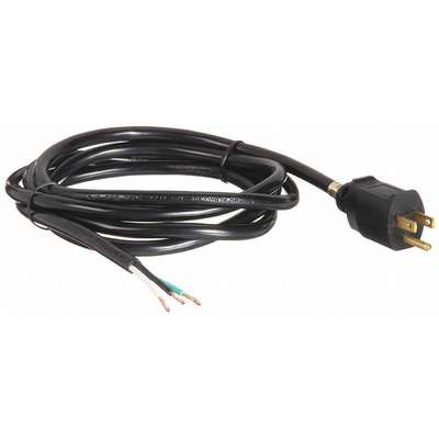 Power Cord,5-15P,Sjt,8 Ft.,Blk,