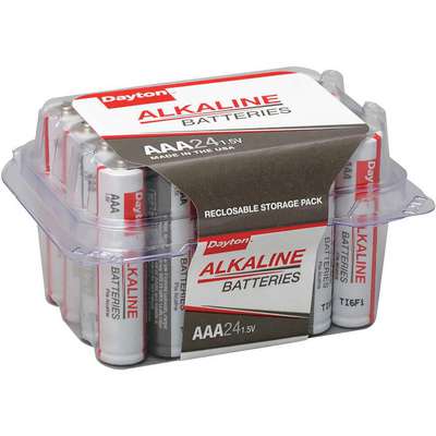 Battery,Alkaline,AAA,PK24