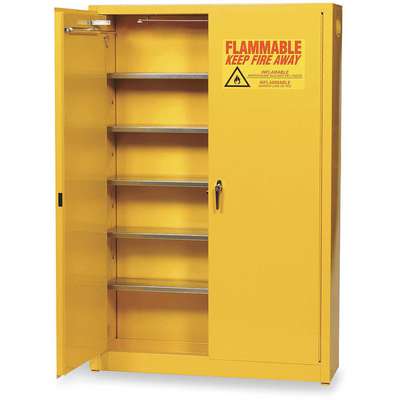 Safety Cabinet,30G,Self Close,Yellow