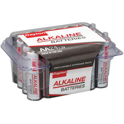 Battery,Alkaline,AA,PK24