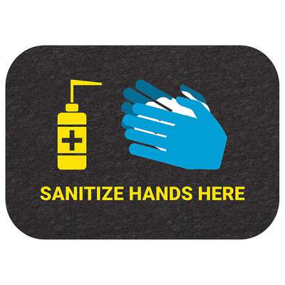 Hand Sanitizer Station Floor