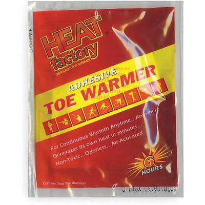 Toe Warmer,2-3/4 In x 3-1/2 In,