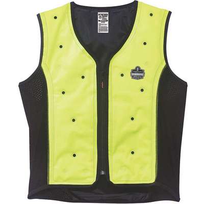 Evaporative Cooling Vest,Lime,L
