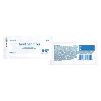 Hand Sanitizer,Packet,3g,PK1728